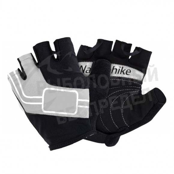 Перчатки NATUREHIKE NH Half Finger Cycling Gloves (Grey) (L)