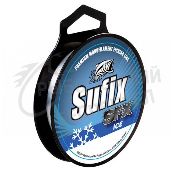 Леска зимняя SUFIX SFX Ice 100 м прозрачная 0,22 мм 4.4 кг