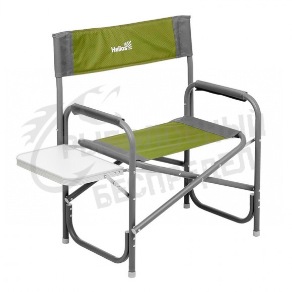 Кресло директорское с отк.стол. MAXI серый-зеленый (Т-HS-DC-95200T-M-GG) Helios