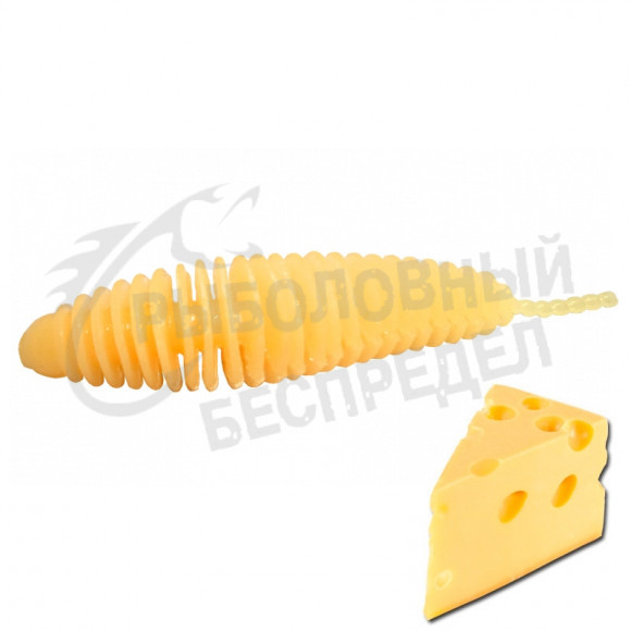 Мягкая приманка Trout Zone Plamp 2,5" сырный сыр