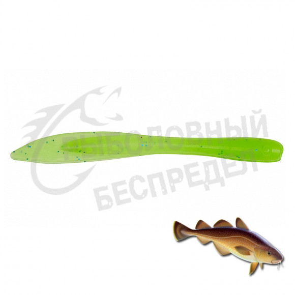 Силиконовая приманка HIGASHI Pelagic worm 1.5'' #04 Fish