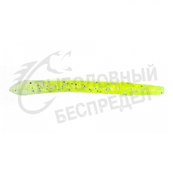 Мягкая приманка Lucky John Pro Series Wacky Worm 5.4in 071 Lime Chartreuse