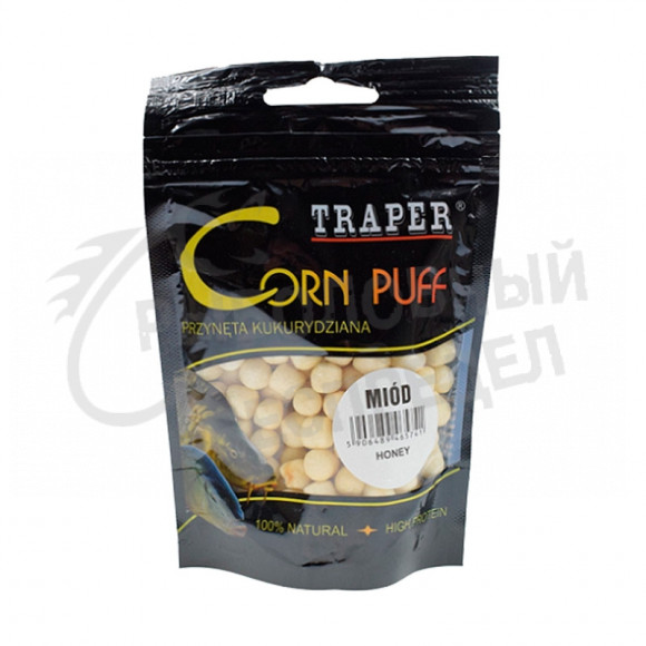 Кукуруза воздушная Traper Corn puff Мёд 8mm 20g art.15014