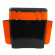 Рыболовный зимний ящик двухсекционный Helios FishBox 19л оранжевый