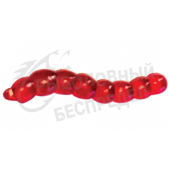 Мягкие приманки LureMax Blood Worm 0.5''-1.5cm LSBW05-019 Blood Red