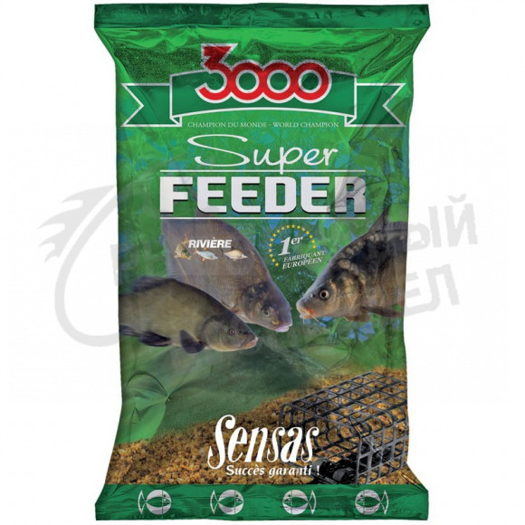 Прикормка Sensas 3000 Super FEEDER Lake 1kg