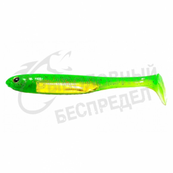 Силиконовая приманка Fish Arrow Flash J Shad 4" #VO-01 Lgreen Red F-Gold