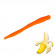 Мягкая приманка Trout HUB Flat Worm 3.1" orange банан