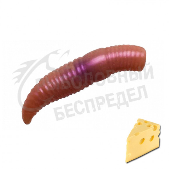 Crazy Fish MF Baby Worm 1.2" Sinking 65-30-52-9 сладкий сыр цв.52