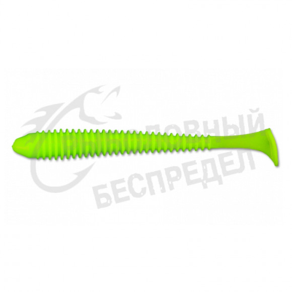 Силиконовая приманка Forsage Tasty worm 3.2" 8cm #002 Chartreuse