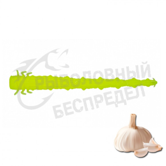 Силиконовая приманка Ojas Assa Soft Winter 53mm Chartreuse (fluo) Garlic