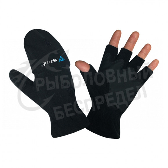 Перчатки-варежки Sprut Thermal WS Gloves-mittens TWSGLVMT-BK р.XL