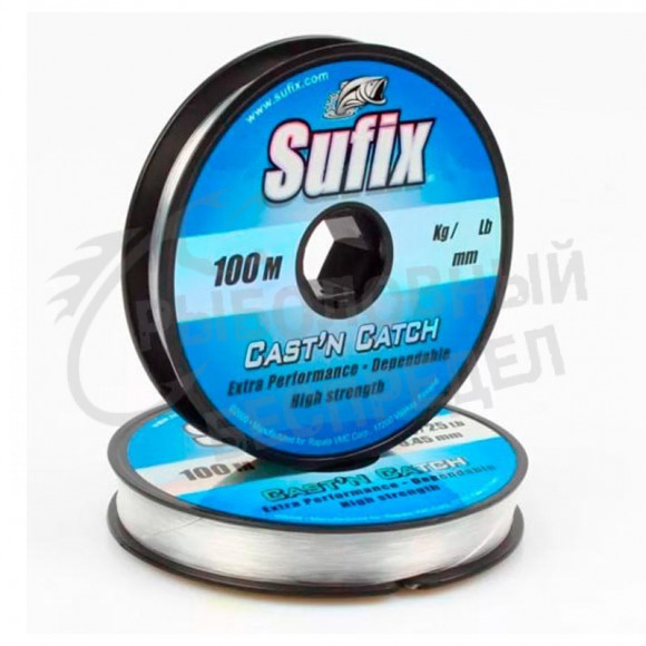 Леска Sufix Cast'n Catch x10 Clear #3 0.40 мм 9 кг 100m