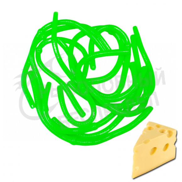 Мягкая приманка Neon 68 Trout Лапша Доширак зеленый сыр