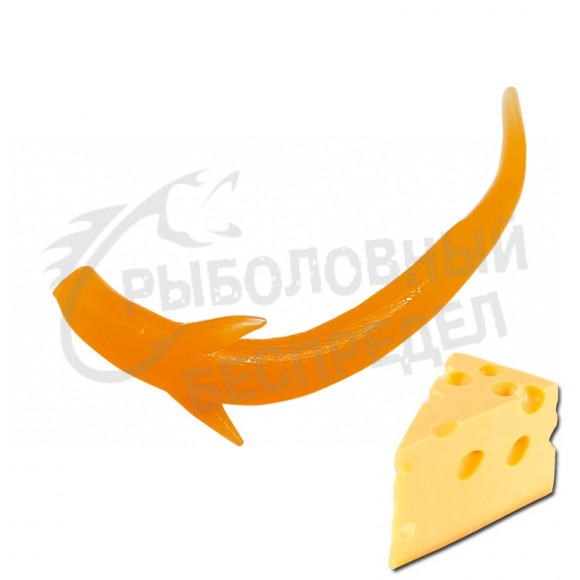 Мягкая приманка Trout Zone Vyun 3" персик сыр