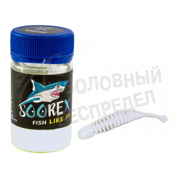 Мягкая приманка Soorex Kid 42mm белый чеснок