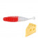Мягкая приманка Trout HUB Tanta 2.4" #201 Red + White сыр