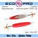 Блесна вертикальная EcoPro Судачья красный флекс 70mm 15g #Rb-SRF