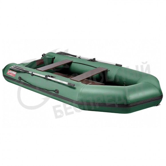 Лодка Капитан Т330 (киль+пол) зеленая- Boat Capitan 330SS (keel, floorboards) green
