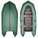 Лодка Капитан Т330 (киль+пол) зеленая- Boat Capitan 330SS (keel, floorboards) green