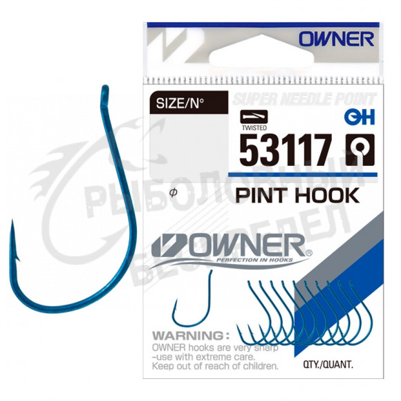 Одинарный крючок Owner Pint Hook 53117-04
