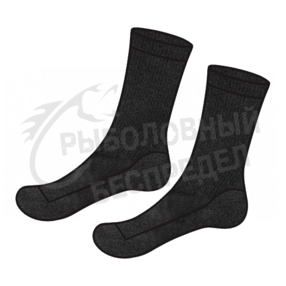 Термоноски Sprut Thermal Wool Comfort Long Socks TWCLS-BK-40-45