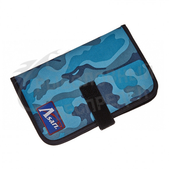 Органайзер ASARI Micro Jigging Bag Double #123 blue camouflage
