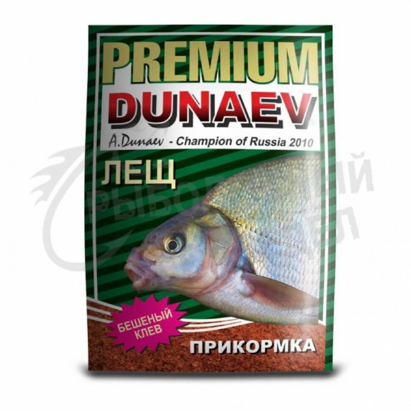 Прикормка Dunaev Premium 1кг Лещ Красная