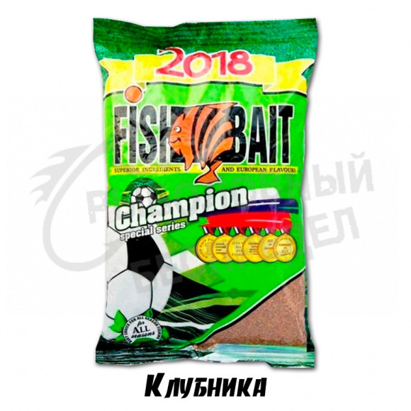 Прикормка FishBait Чемпион Клубника 1кг