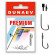 Крючок одинарный Dunaev Premium 107 #12