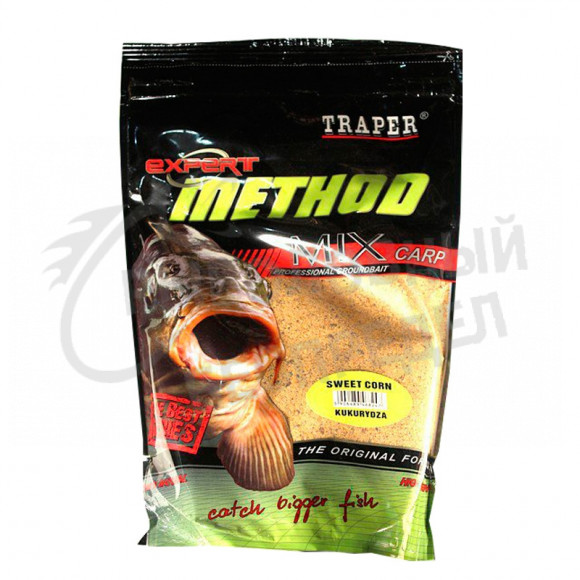 Прикормка Traper Method Mix Кукуруза 1кг art.00126