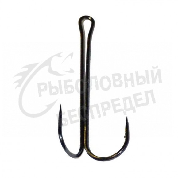 Крючки двойные с длинным цевьем Kasaki Hooks J8920  #3-0