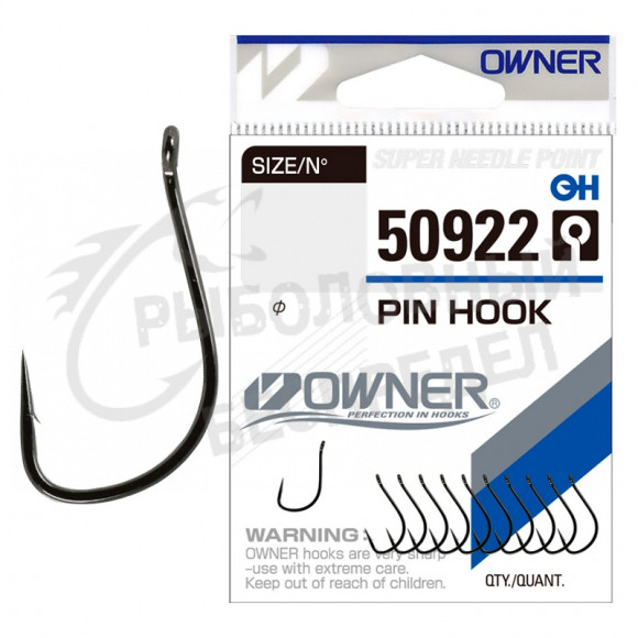 Одинарный крючок Owner Pin Hook 50922-10