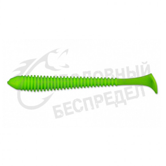Силиконовая приманка Forsage Tasty worm 3.2" 8cm #021 Floating Chartreuse