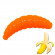 Мягкая приманка Trout HUB Maggot 1.5" orange банан