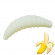 Мягкая приманка Trout HUB Maggot 1.5" white банан