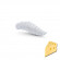 Силиконовая приманка Ojas Oks Soft Winter 22mm White (fluo) Cheese