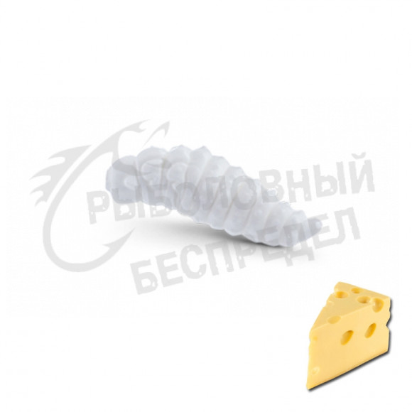 Силиконовая приманка Ojas Oks Soft Winter 22mm White (fluo) Cheese