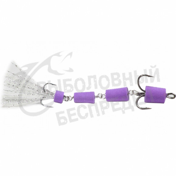Приманка Мандула "Флажок" XXL Fish Модель 25 цв. Фиолетовый
