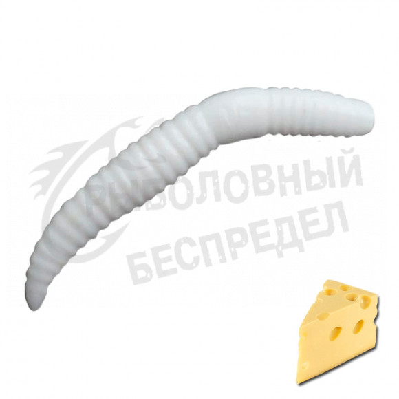 Crazy Fish MF Baby Worm 2" Floating TPR 66-50-59-9-EF сладкий сыр цв.59