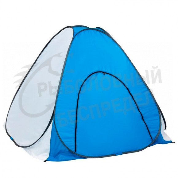 Палатка зимняя автомат 1,5*1,5 бело-голубая без пола (PR-TNC-038-1.5)