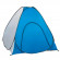 Палатка зимняя автомат 1,5*1,5 бело-голубая дно на молнии (PR-D-TNC-038-1.5)