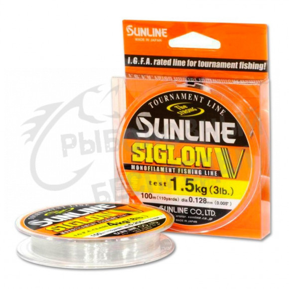 Леска Sunline Siglon V #1  0.165mm 100m