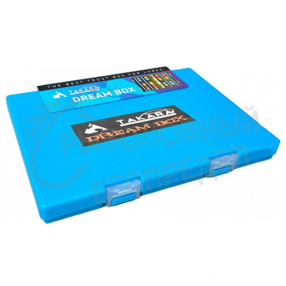 Коробка для микроблёсен Takara Dream Box 198x149x20mm цв. Синяя