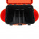 Рыболовный ящик зимний двухсекционный Helios FishBox (10л) Оранжевый