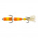 Приманка Мандула "Флажок" XXL Fish Модель 1 цв. Оранжево-Желтая