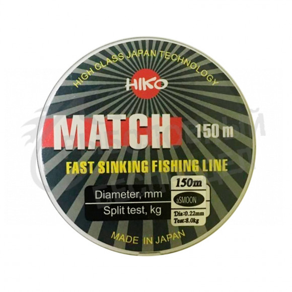 Леска Hiko Match 0.16mm 4.60kg 150m