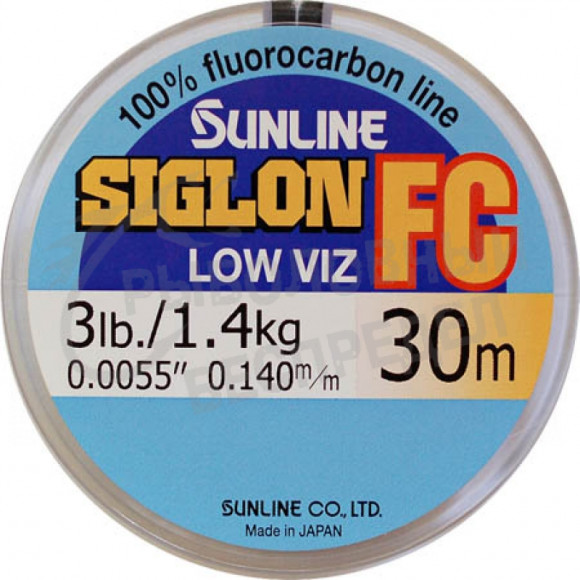 Леска флюорокарбоновая Sunline Siglon FC #0.5 0.128mm 30m