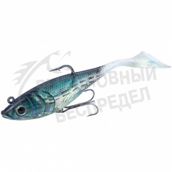 Виброхвост оснащенный Mikado CRYSTAL FISH WXH-66-10см-37 ( 2 шт.)