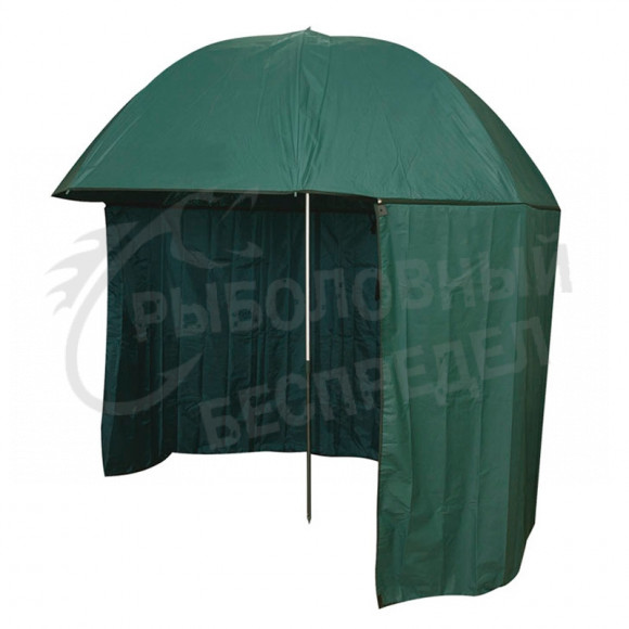 Зонт рыболовный Flagman зеленый ПВХ с тентом d2,5м (UT25SPVG)